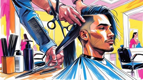 New man haircut tutorial 2025