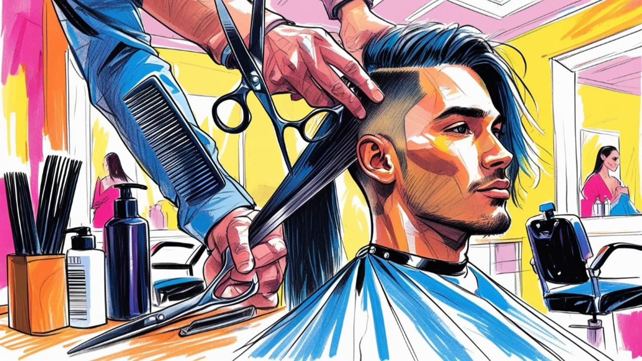 New man haircut tutorial 2025