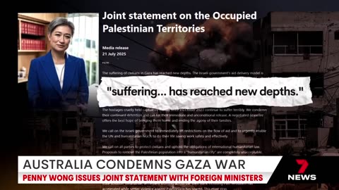 Australia condemns Israel over Gaza crisis - 7NEWS Australia