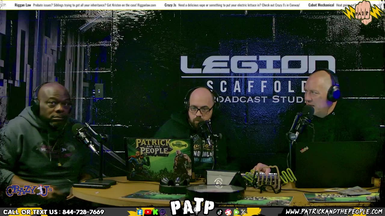 Patrick and the People - Live! - Ep.243 w/ Unterryo Hill