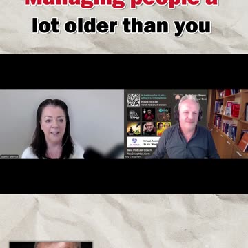 Managing people a lot older than you