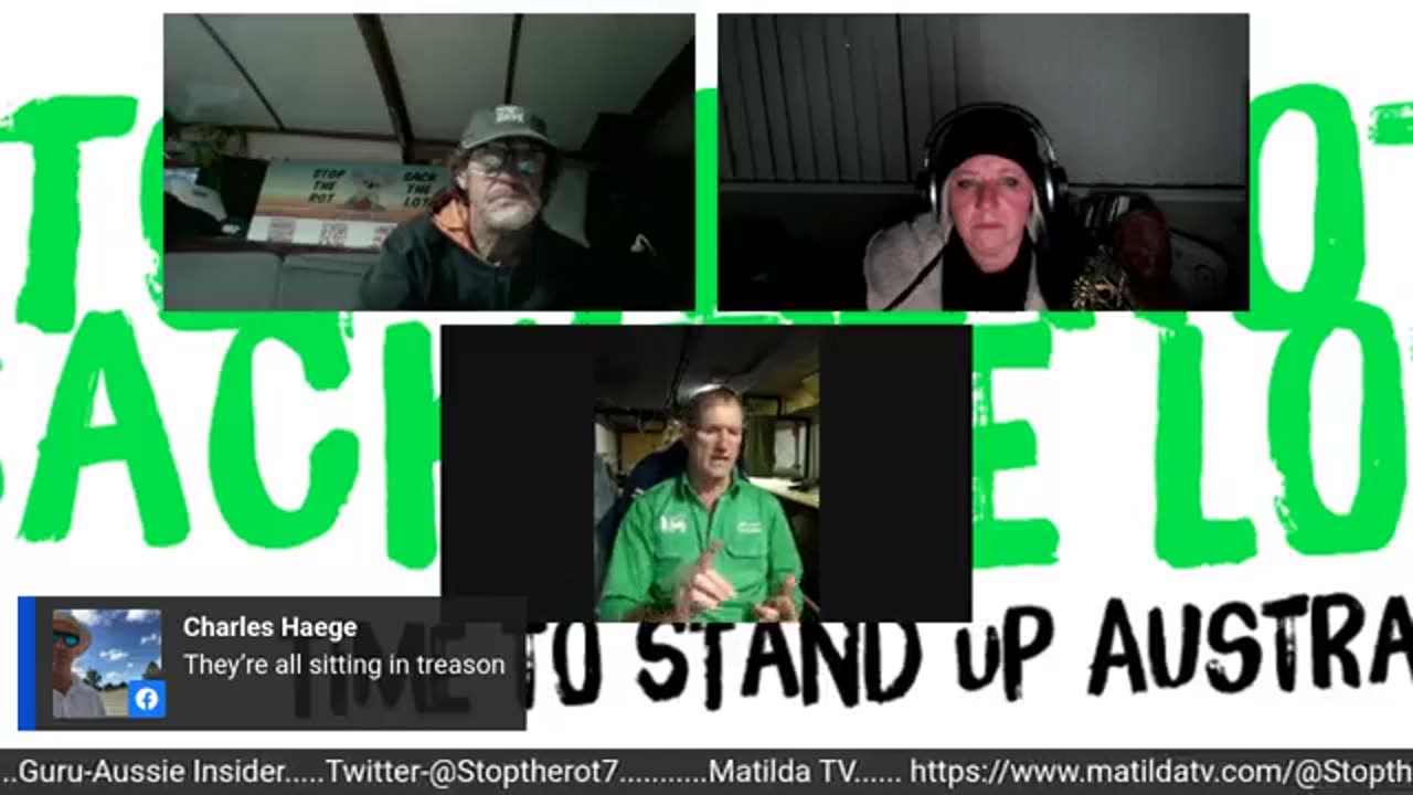 Guru and Caz with Wade from Billboard Battalion Friday 20th June 2025