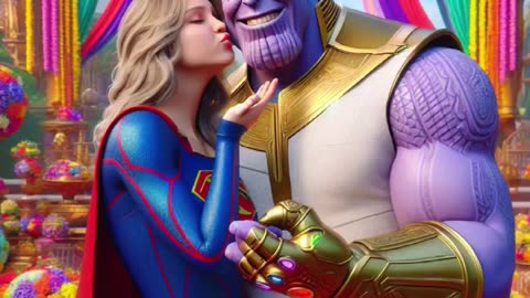 Thanos the Supergirls's boyfriend