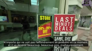 Pilule Noire du Soir avec visite d'un centre commercial