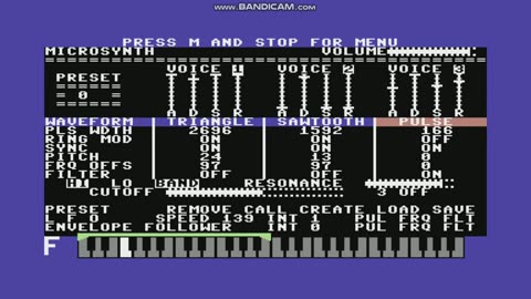 Commodore 64 3001 Asound Odyssey-bert. Test