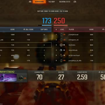 PREVIEW: [70 - 27] MATCH - OWNING XIM USER ACE - CALL OF DUTY: BLACK OPS 6 - PLAYSTATION 4 GAME PLAY