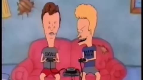 Beavis and Butthead video game commercial 1994