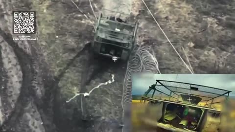 Russian FPV drone crews of the 331st Airborne Regiment attacks Ukrainian positions and vehicles