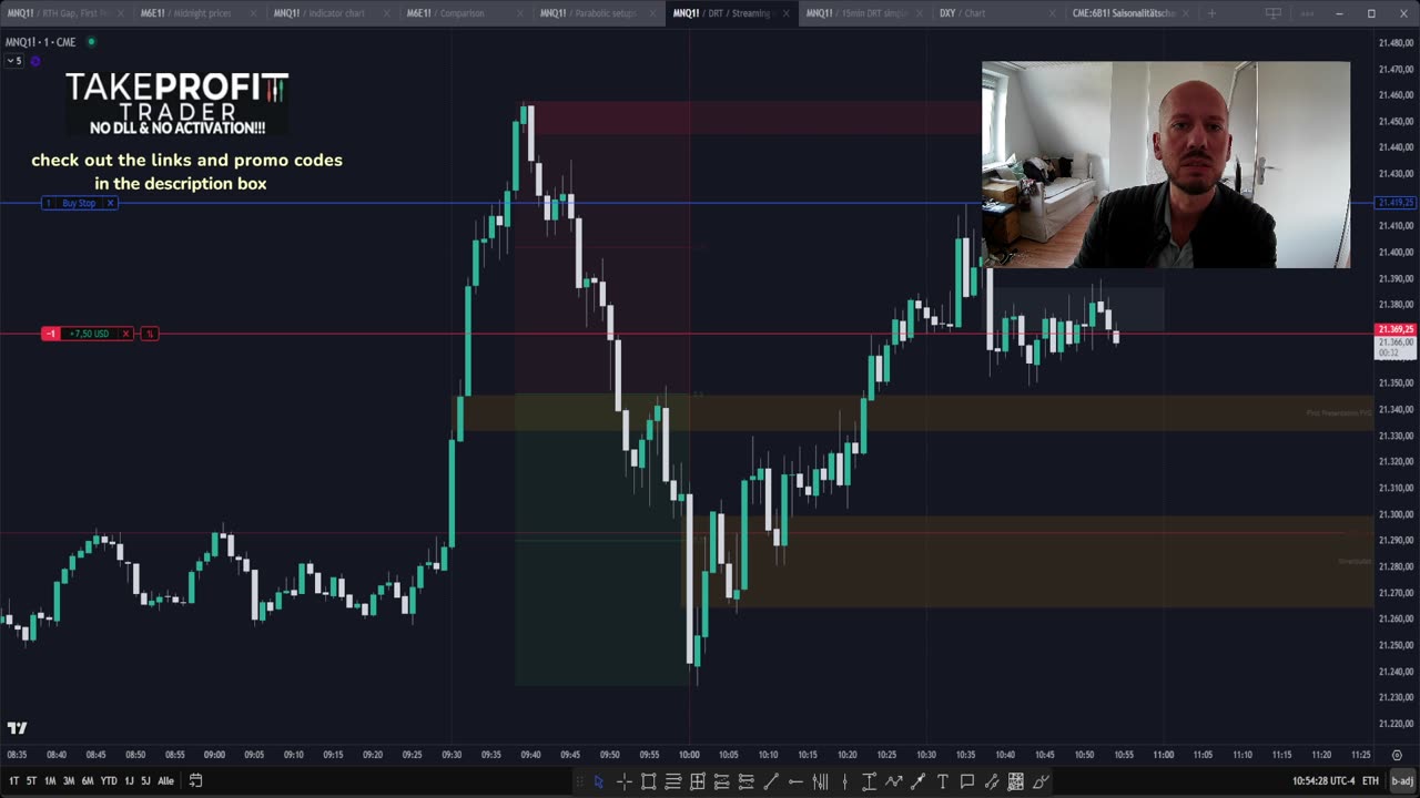 Futures Live Trading with Filkos