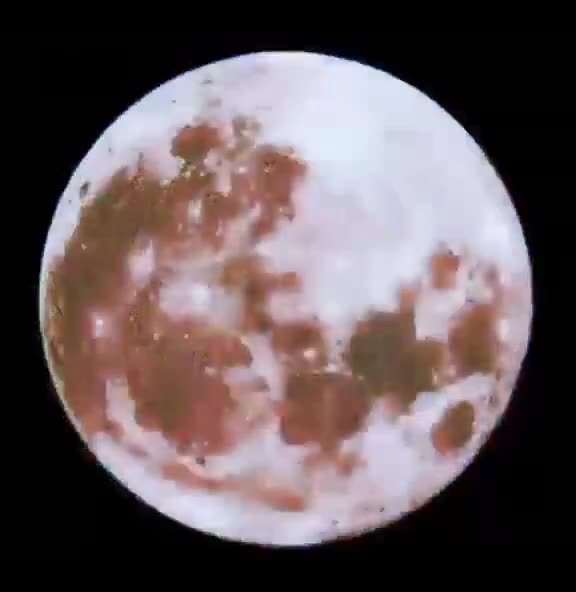 Is the moon a map of the earth?
