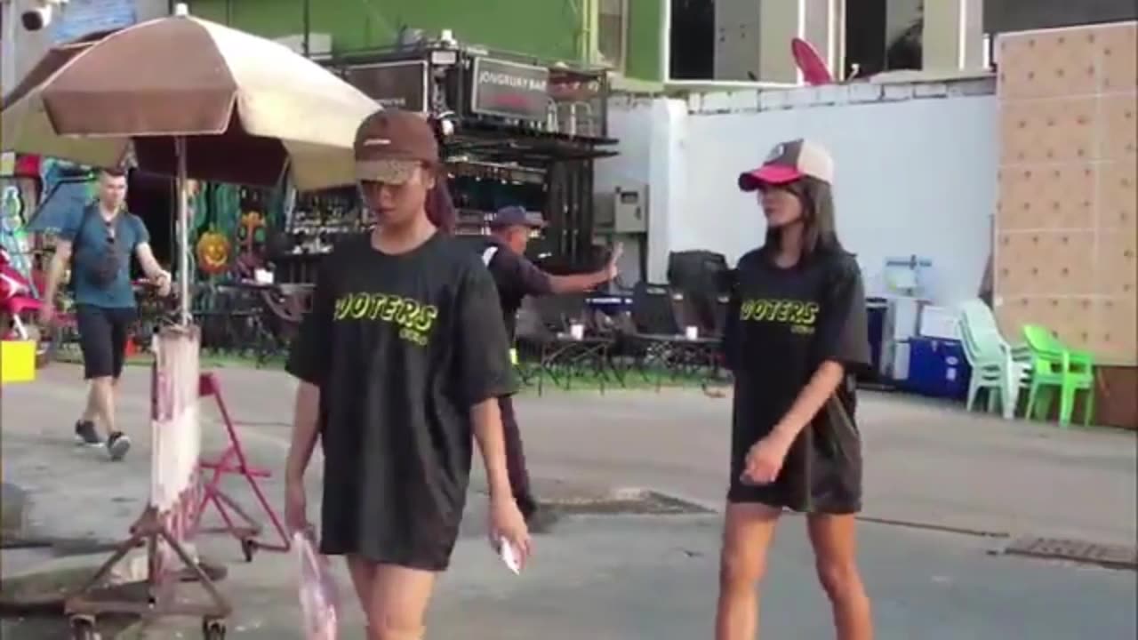 Thailand street travel video. #2