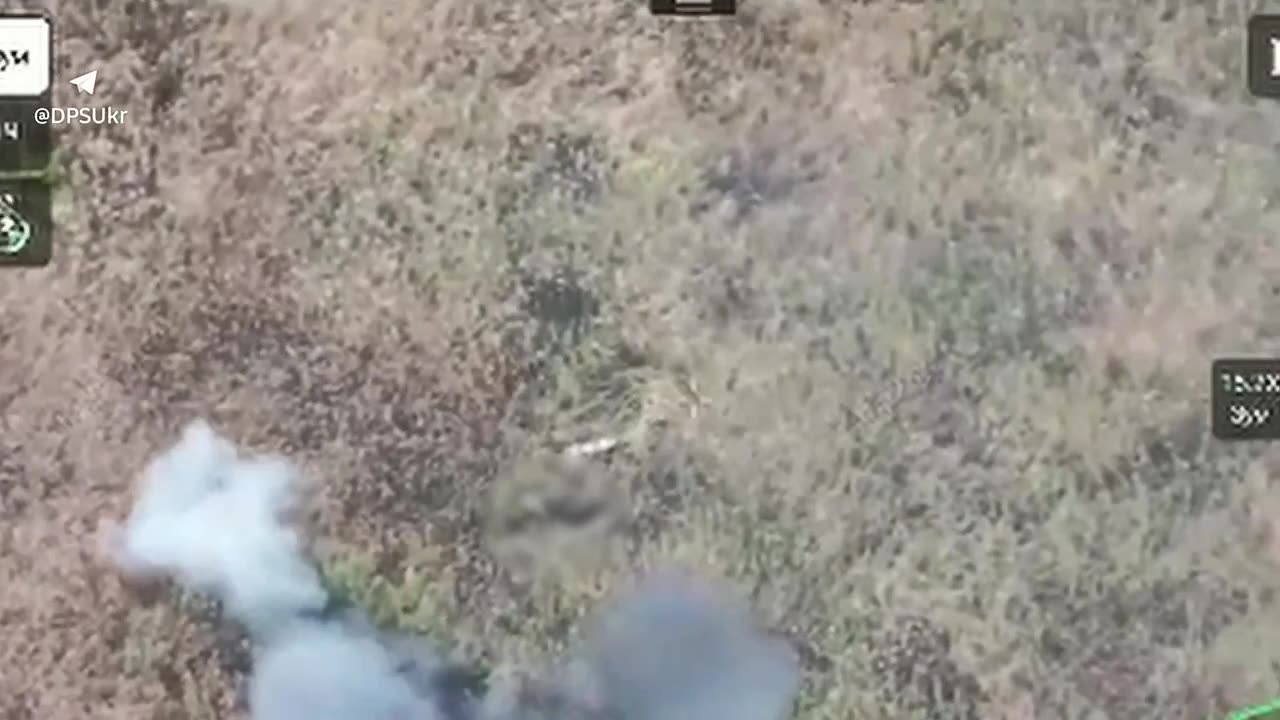 💥Forpost border guards targeted enemy manpower using FPV drones in the Volchansky direction.
