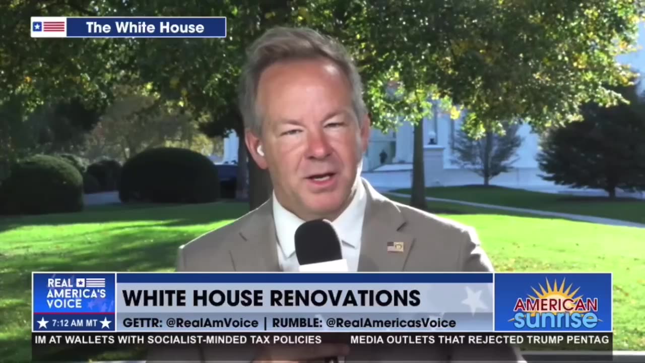 'I don't think it looks destroyed': MAGA host spins Trump's White House demolition