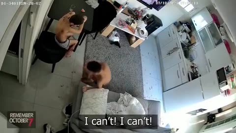 The Israeli government released footage of Hamas members murdering Gil Ta'assa in front of his children during the October 7 attack on southern Israel