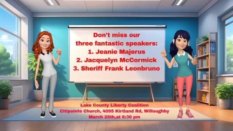 Lake County Liberty Coalition Meeting March 25th