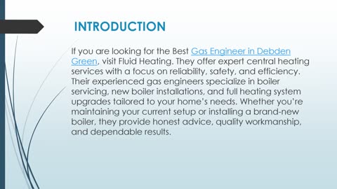 Best Gas Engineer in Debden Green