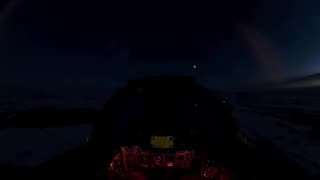Inside Ukrainian Fighter Jet Shooting Down Russian Cruise Missiles
