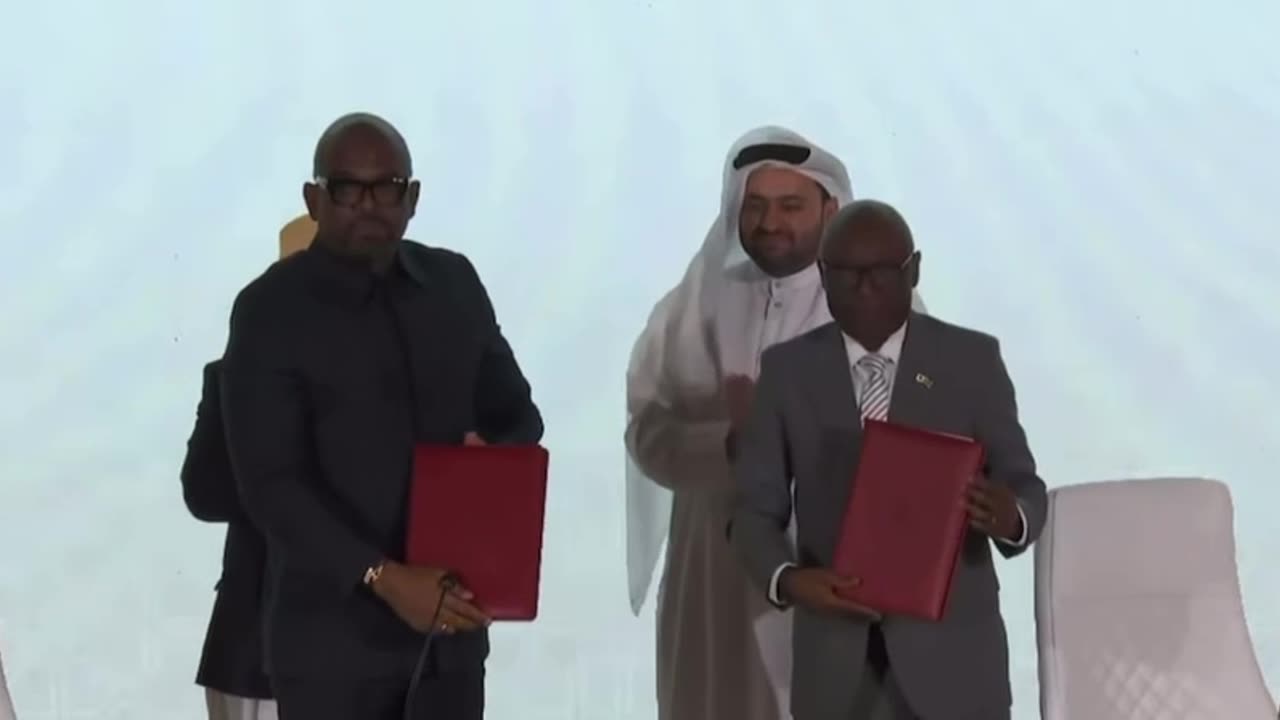 The Democratic Republic of Congo and the M23 rebel group sign a peace deal in Qatar