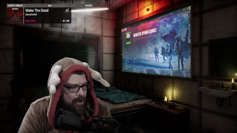 Santa Feeding His Reindeer Real Good