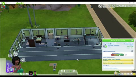 Sims 4 reto casas y profesiones
