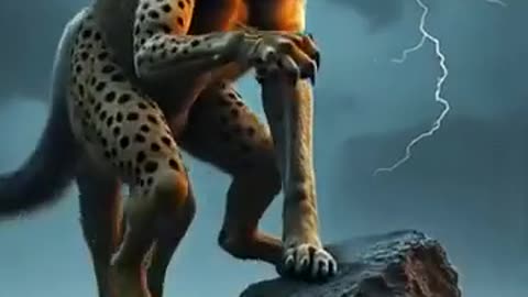 Unleashing 3-in-1 Animal Hybrids! 🦁🦅🦈 #hybridanimals #animals