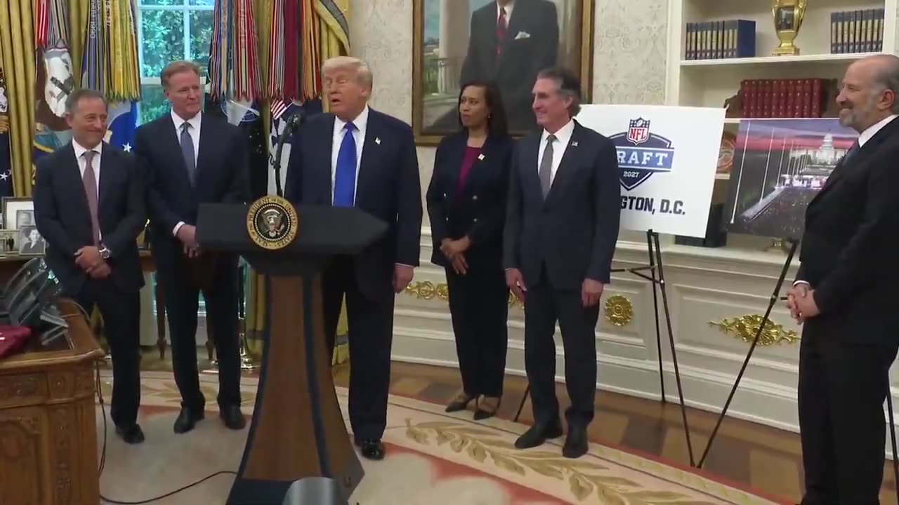 Trump NFL Announcement
