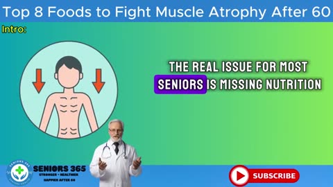 SENIORS, Regain Muscle And 2JUST One Nutrient Food Seniors 365_part1