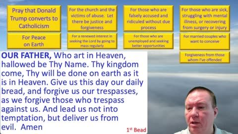 Mary's Daily Live Holy Rosary Prayer at 8:00 p.m. EDT 08/08/2025