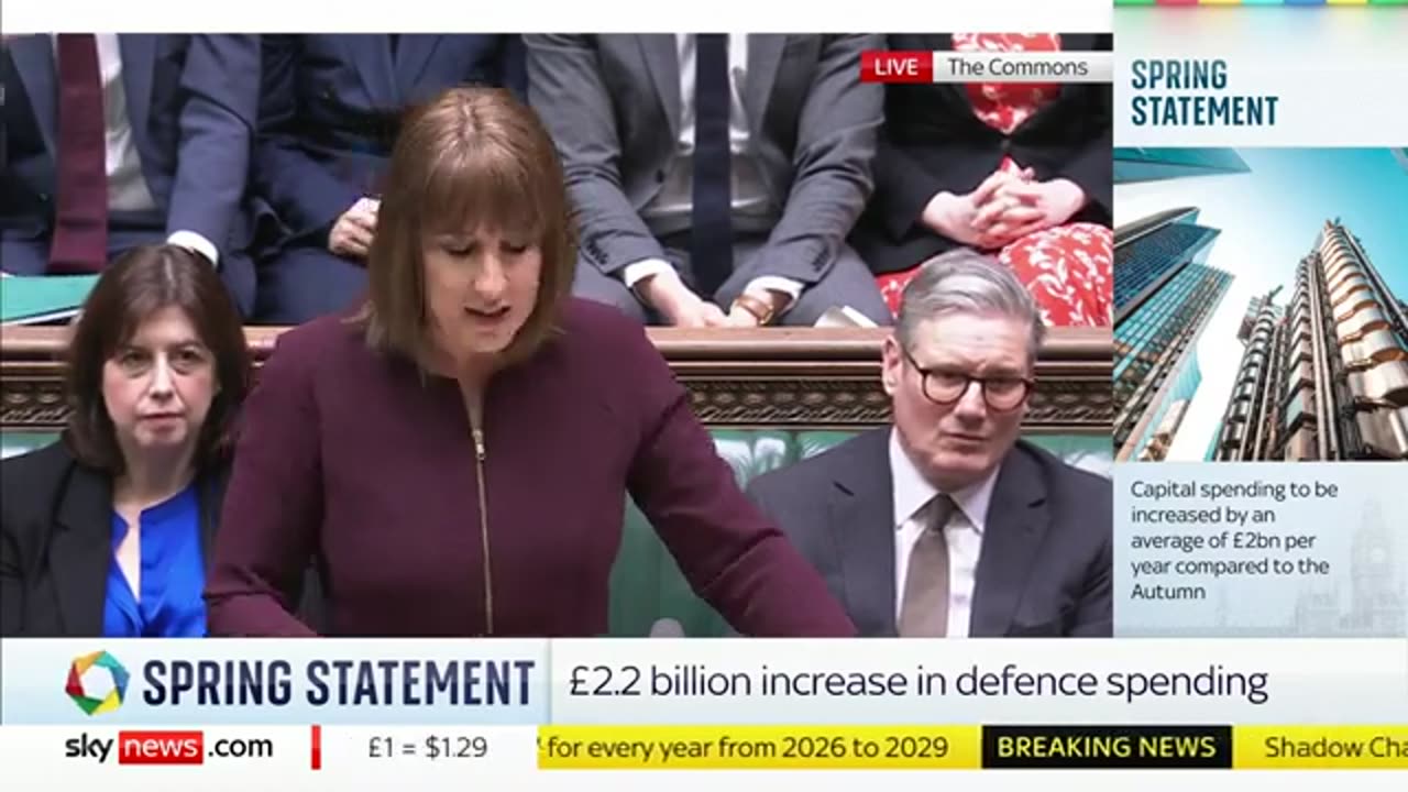Chancellor Rachel Reeves delivers 2025 spring statement | Watch in full