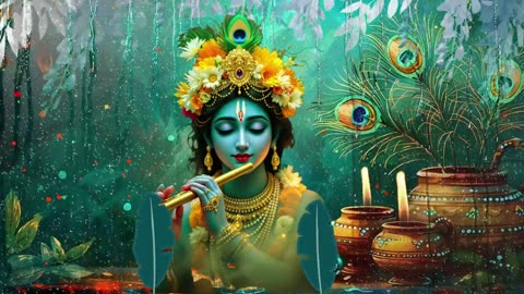 Krishna Flute Music for Relax Meditation | Peaceful Sounds for Inner Healing & Relaxation
