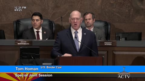 U.S. Border Czar Tom Homan. April 8th 2025