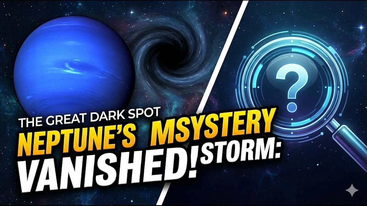 नेप्च्यून का सबसे बड़ा रहस्य: The Great Dark Spot
