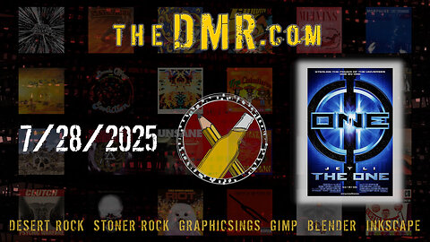 DMR Live 8/11/2025: Desert Rock & Adjacent Cool Tunes + Graphicsing