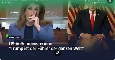 US-Außenministerium Trump ist der Führer der ganzen Welt 16.o7.2025