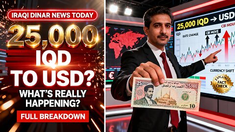 25,000 IQD to USD What’s Really Happening with Iraq’s Currency! 🏦 💥 Iraqi Dinar News 2025