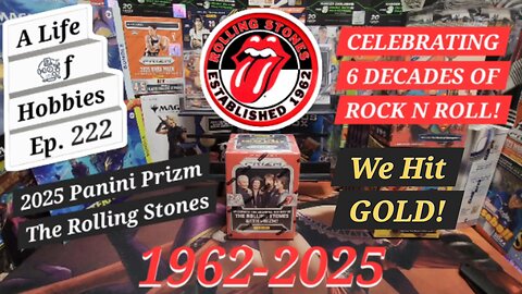 2025 Panini Prizm The Rolling Stones - 60 Years of Rock & Roll e222