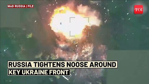 Putin’s Men Open New War Front With Deady Drones; Battle For Kostiantynivka Snowballs