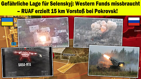 ⚡️Selenskyj droht Gefängnis 💥 RUAF 15 km Durchbruch bei Pokrovsk ⚔️🔥 Ukraine krieg