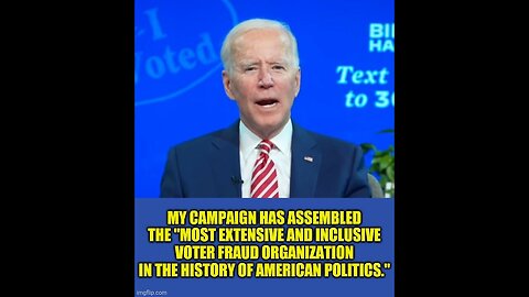 😡😡😡 'It’s an organized crime that was perpetrated on Americans”