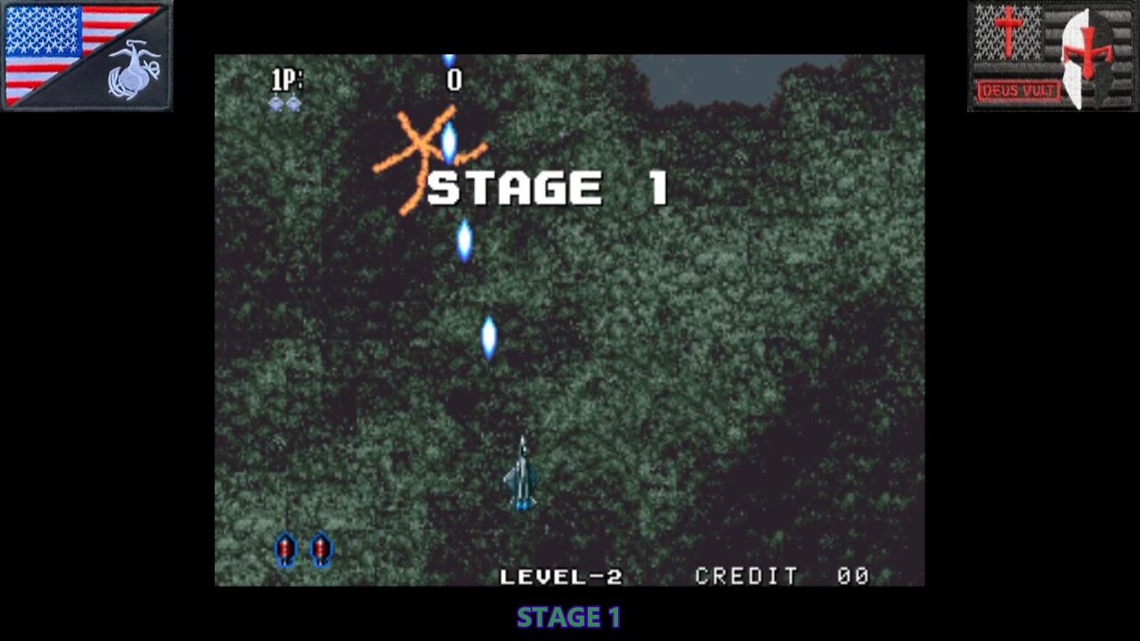 Gamer By Proxy: "ソニック・ウイングス2" [Whity (YF-23) All Stages] (Arcade - 1994) [JP Version]