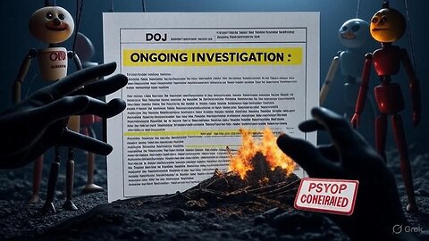 ⚠️ EPSTEIN TRAP CONFIRMED: FOIA Proof DOJ Still Investigating as MSM’s “Hysteria” Tries to FRAME Trump