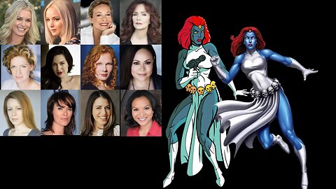 Animated Voice Comparison- Mystique (X-Men)