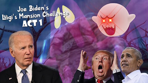 Joe Biden's Luigi's Mansion Challenge Act 1