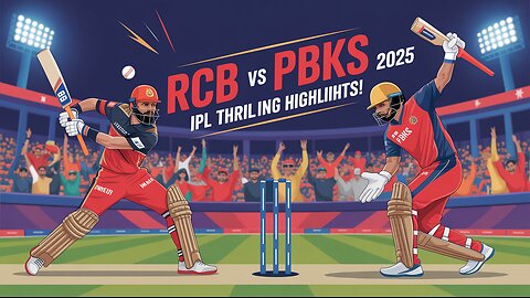 RCB vs PBKS 2025 Highlights | IPL Thrilling Match Recap & Key Moments