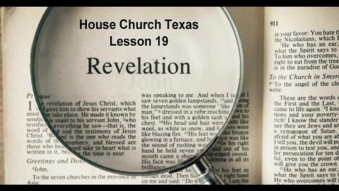 Journey Through Revelation Les.19-Future Scenes Of Heaven And Earth (4-23-2025)