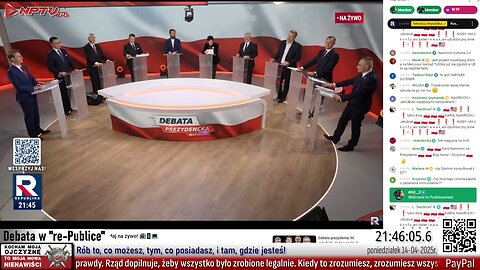 Debata w "re-Publice" - Olszański, Osadowski NPTV (14.04.2025)