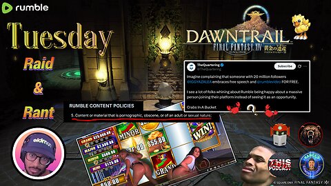 『NIN lvl 45』Tues R&R | Final Fantasy XIV | The Cheeky Girls, TLOU S2 Bombs, & Much More