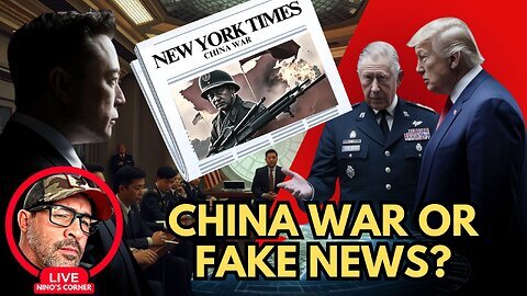 Elon Musk To Be Briefed On War With China.. Fake News Or OVER TARGET.