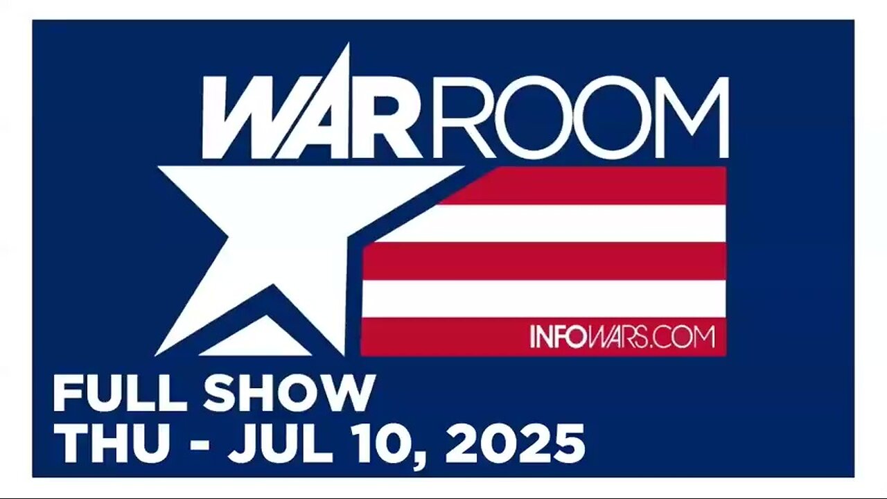 WAR ROOM (Full Show) 07_10_25 Thursday