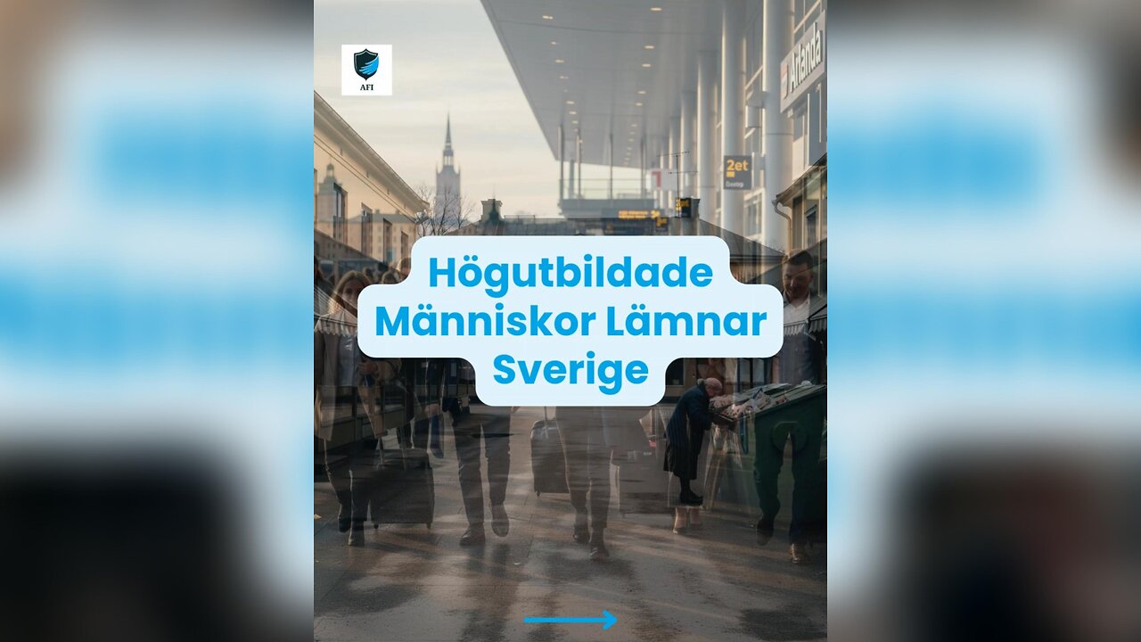 🎓 Högutbildade Människor Lämnar Sverige 📉